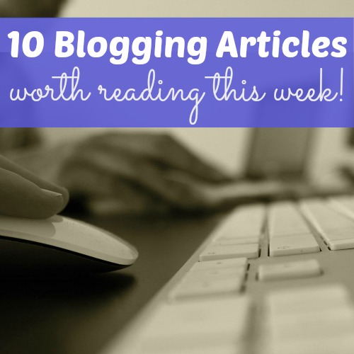 Blogging Articles Worth Reading