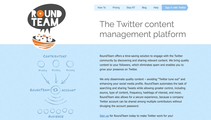 RoundTeam: Why we love to use it to retweet our members! #IBAbloggers