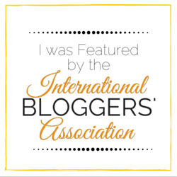 I was Featured by the International Bloggers' Association.