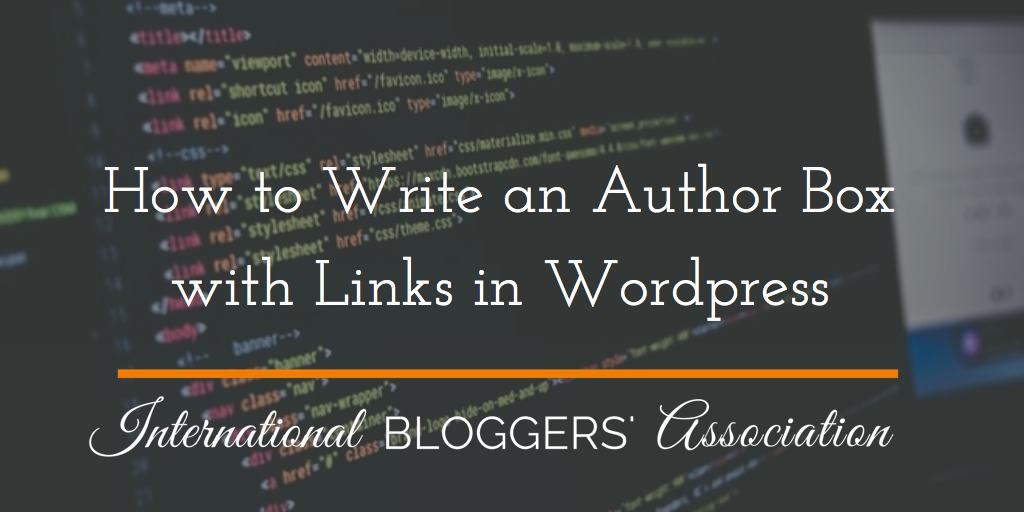 Tired of a plain author box without links to your social media profiles? Read this to learn how you can easily make your author box with links without any HTML knowledge or plugins!