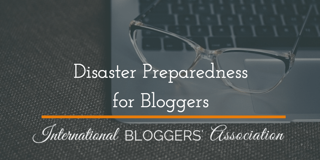 Technology glitches happen all the time! How can you prepare before they strike? Disaster Preparedness for Bloggers can help you avoid a blogging disaster!