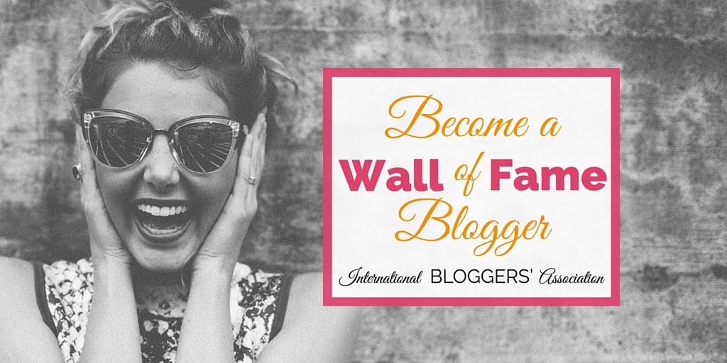 Are you ready to become a wall of fame blogger? Enter now to get your writing and blog featured by IBA! It is the perfect way to add a boost to your blog.