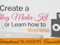 If you want to make money with your blog, create a blog media kit to act as a business card and resume for it. Learn how to create, buy, and leverage one!