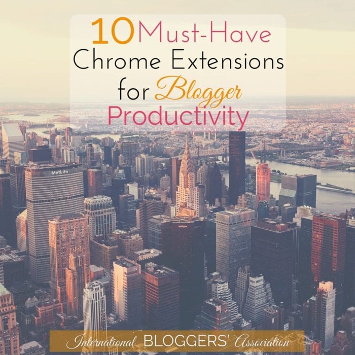 Blogging isn't easy! These 10 Must-Have Chrome Extensions for Blogger Productivity can help you stay focused and productive while getting it all done! 