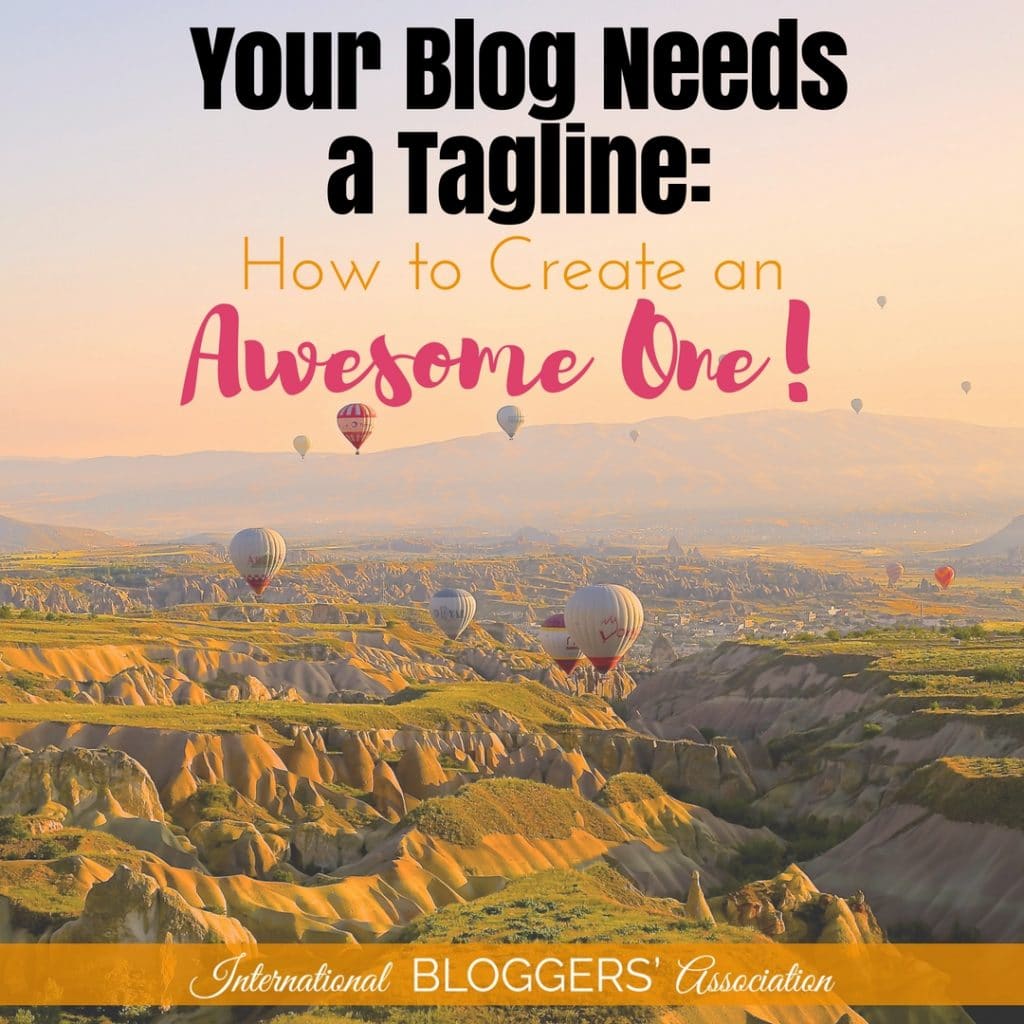 Your blog needs a tagline! Learn all the reasons why you need one. Plus, learn how you can come up with an awesome tagline for your blog.