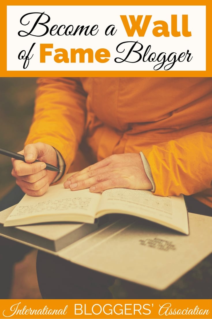 Are you ready to become August's wall of fame blogger? Enter now to get your writing and blog featured by IBA! It is the perfect way to add a boost to your blog.