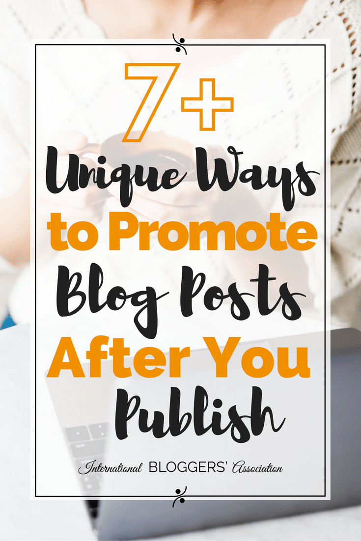 If you are anything like me you are always looking for new ways to promote blog posts. Let's think outside the box and review 7 plus unique ways to promote.