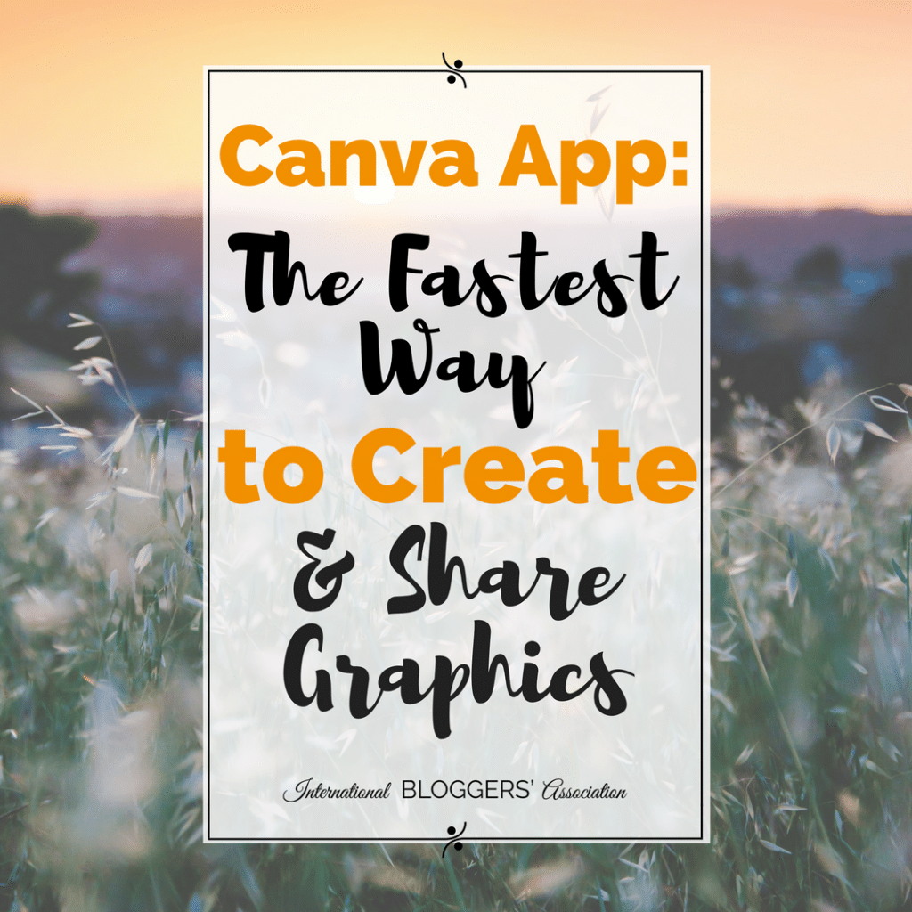 The new Canva app is the fastest way to create and share graphics! You don't need to be a graphic designer to create beautiful designs. Anyone can do it! Let me show you how!