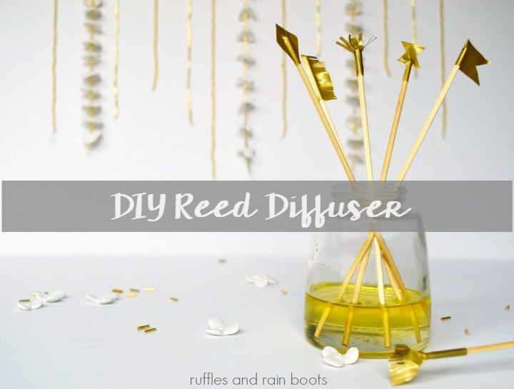 Looking for a simple gift or a fun craft? Or maybe you love the smell of essential oils? Look no further! Try this DIY reed diffuser today!
