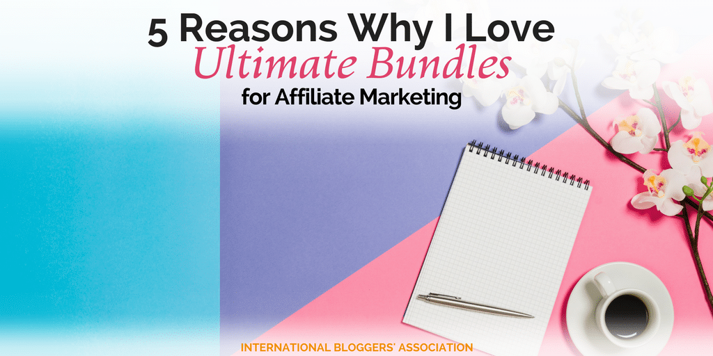 Bloggers: Looking to make an income with affiliate marketing? Learn why choosing a niche specific companies like Ultimate Bundles can bring greater results!