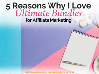 Bloggers: Looking to make an income with affiliate marketing? Learn why choosing a niche specific companies like Ultimate Bundles can bring greater results!
