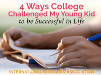 Ever wondered what it sending your kid to college at a young school would be like? See how one mom describes how she went through this process with her son.