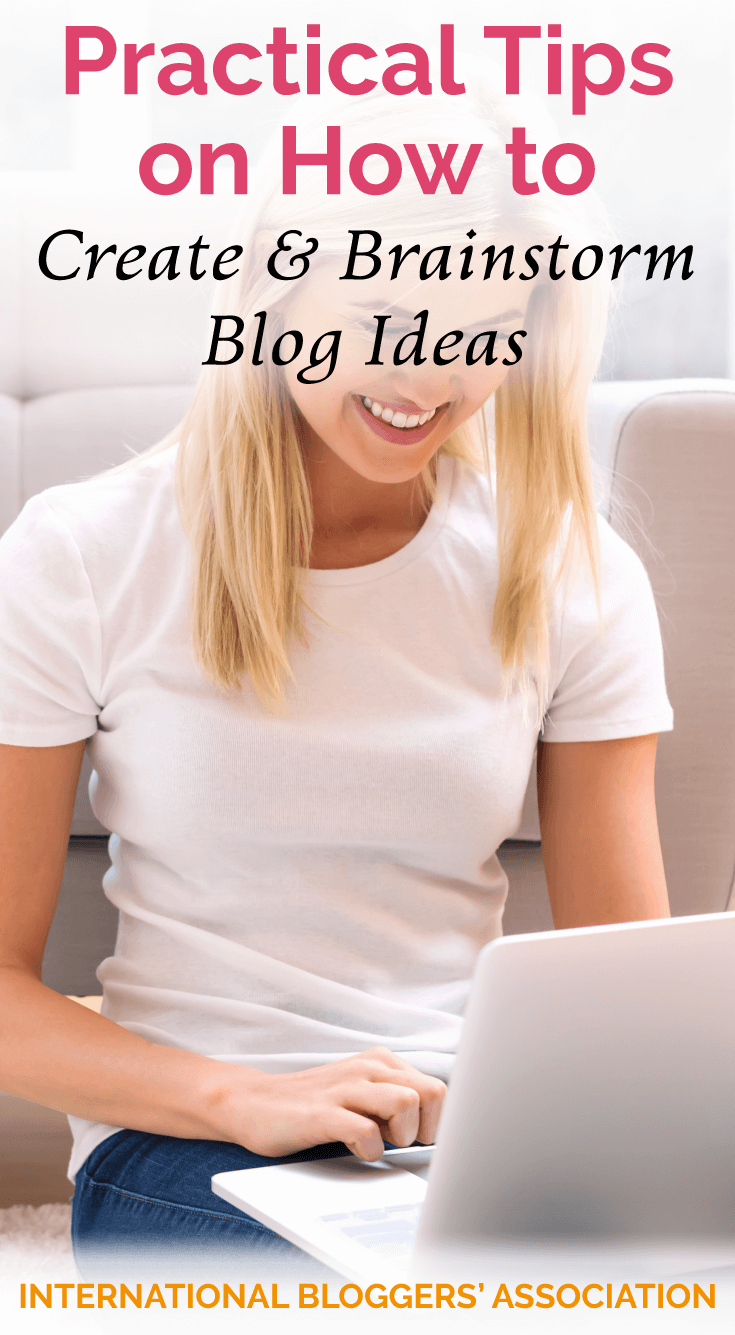 Do you stress out when planning your blog's content schedule? These practical tips will have you creating and brainstorming blog ideas before you know it! 
