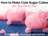 My DIY sugar cubes were a huge hit at our little tea party! See how easy it is to make my 5-minute DIY sugar cubes that will really “up your party” game.