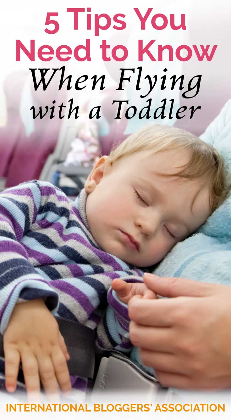 Are you nervous to be flying with a toddler? Learn my tips to make flying with your toddler a peaceful flight instead of having a crying and kicking child.
