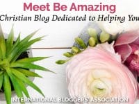 Meet Kimberly of Be Amazing, a is #Christian Lifestyle #blogger who hopes to help you live your best life! Plus sharing tips on health and wellness.