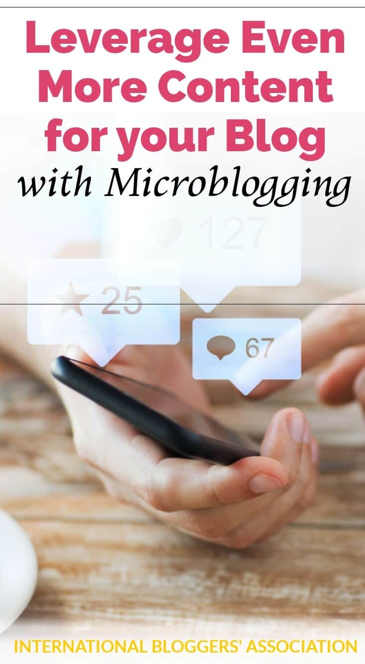 Need a quick, easy way to add more content to your blog? Then it's time to learn how to use microblogging (or microcontent) to boost your blog's content and SEO marketing strategy. #bloggingtips #SEO #socialmedia